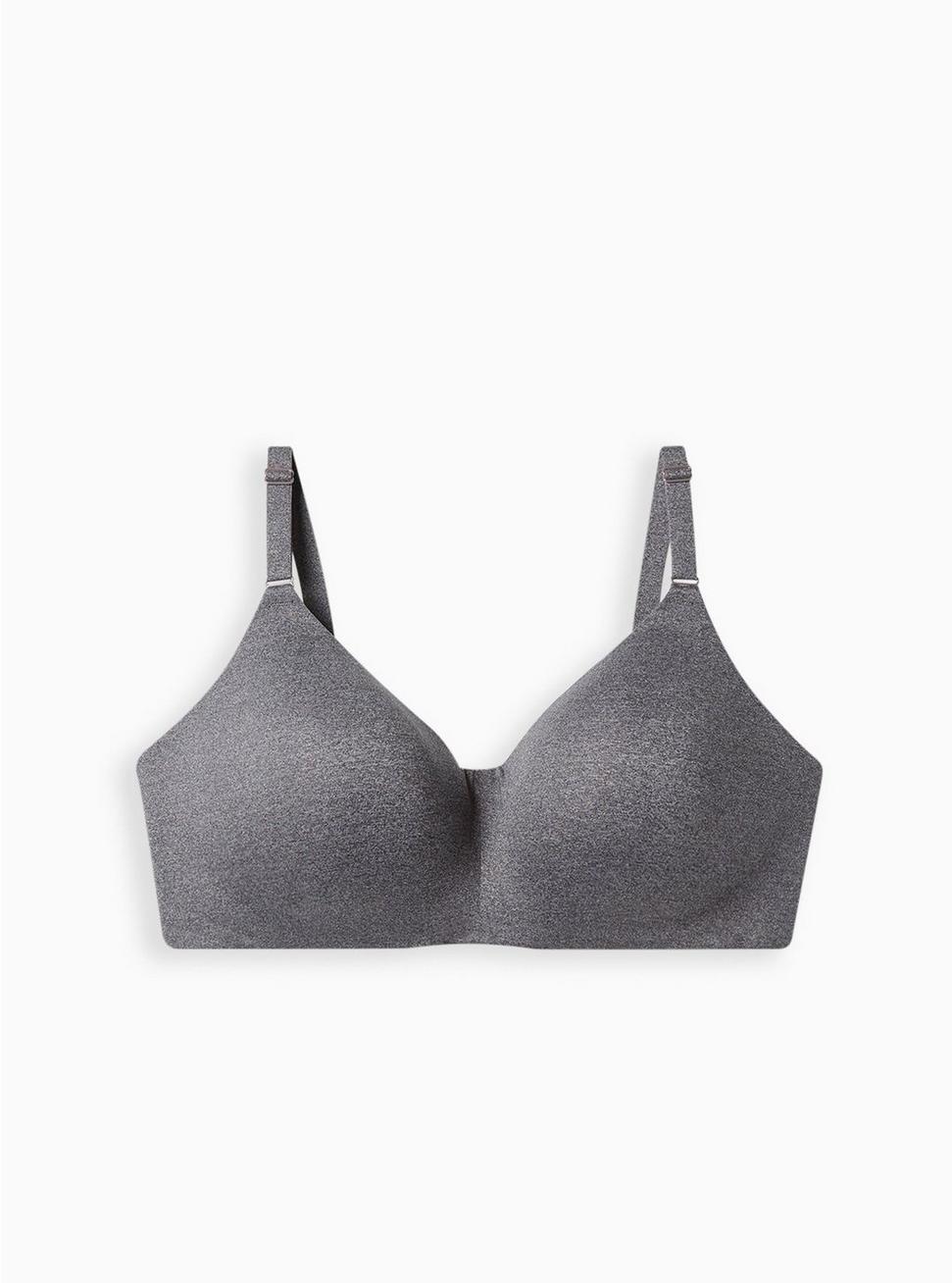 Everyday Wire-Free Lightly Lined Heather 360° Back Smoothing® Bra, CHARCOAL GREY, hi-res