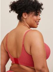 Everyday Wire-Free Lightly Lined Heather 360° Back Smoothing® Bra, JESTER RED HEATHER RED, alternate