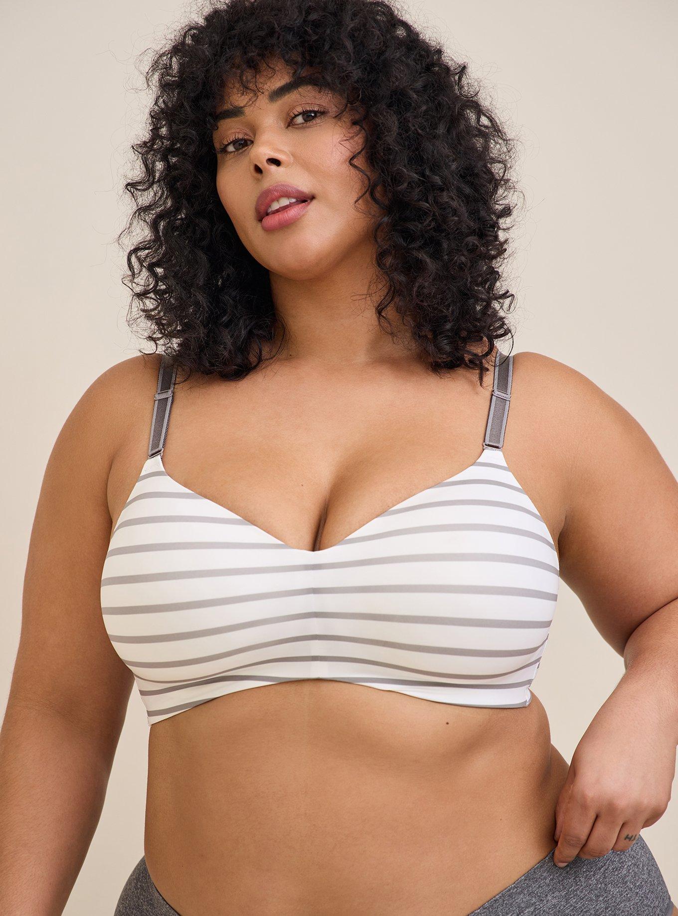 Torrid Lightly Lined Wire Free Everyday Bra Size 46D Tan - $42 New