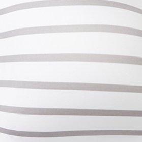 Plus Size Everyday Wire-Free Lightly Lined Print 360° Back Smoothing® Bra, GREY PERFECT STRIPE, swatch