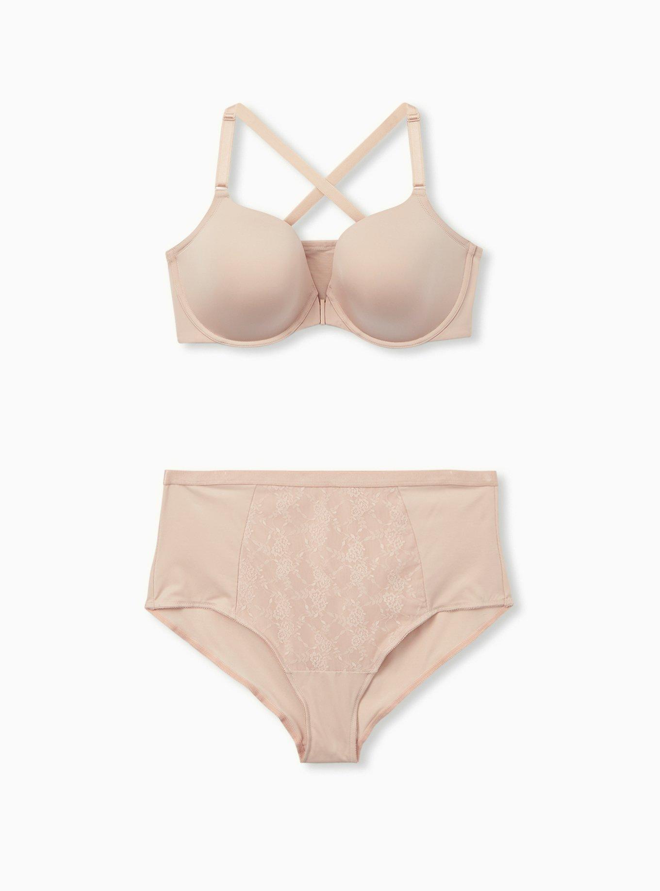 Perfect T-Shirt Front-Close Bra, ROSE DUST, alternate