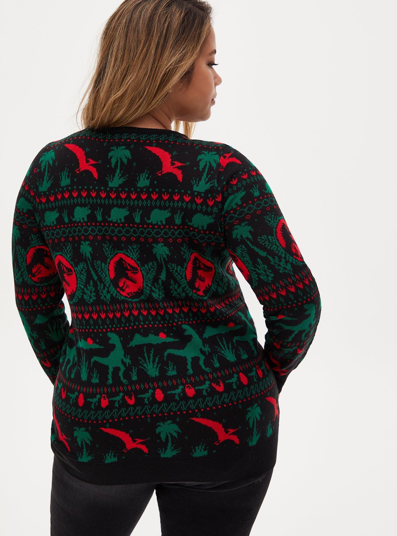 Holiday sweaters plus outlet size