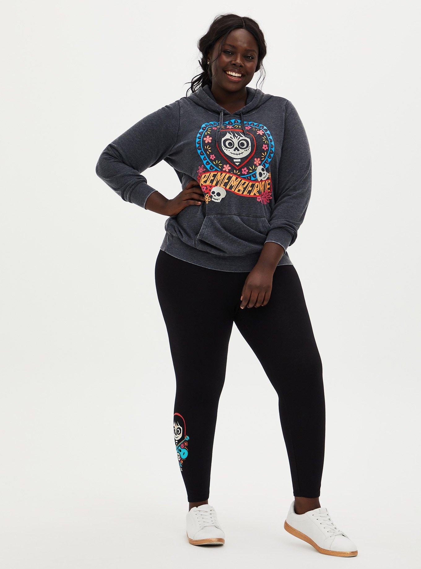 Disney Coco Guitar Black Crop Legging, DEEP BLACK, alternate