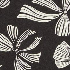 Cotton Mid-Rise Cheeky Panty, SPOOKY BOWS RICH BLACK, swatch