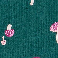 Cotton Mid-Rise Cheeky Panty, FAIRYTALE MUSHROOMS JUNE BUG, swatch