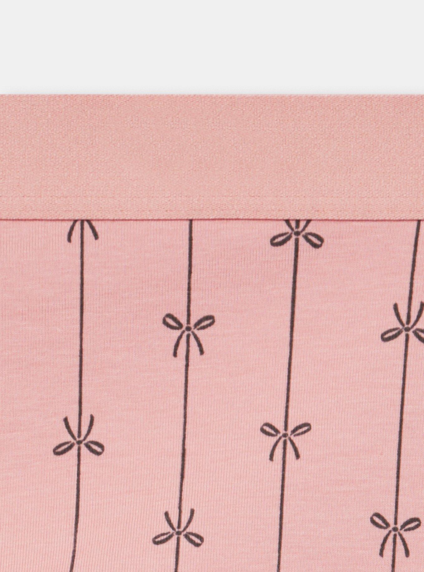 Cotton Mid-Rise Cheeky Panty, DOLLY BOWS SMALL ROSETTE, alternate