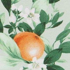 Cotton Mid-Rise Cheeky Panty, PICKED ORANGES SMALL GREEN, swatch