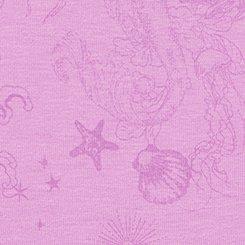 Cotton Mid-Rise Cheeky Panty, OCEAN MERMAID FANTASY PURPLE, swatch