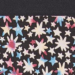 Cotton Mid-Rise Hipster Panty, SPARK BLACK STAR, swatch