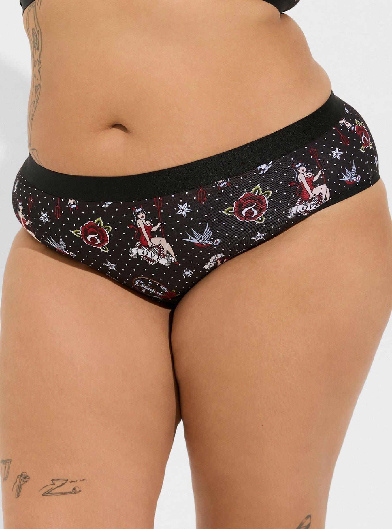 Hipster Panty | Full Coverage & Mid Waist -Pack Of 3-Colors And Print May  Vary - MULTI COLOR / S