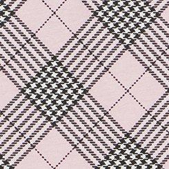 Cotton Mid-Rise Hipster Panty, MARGARET PLAID BLEACHED MAUVE, swatch