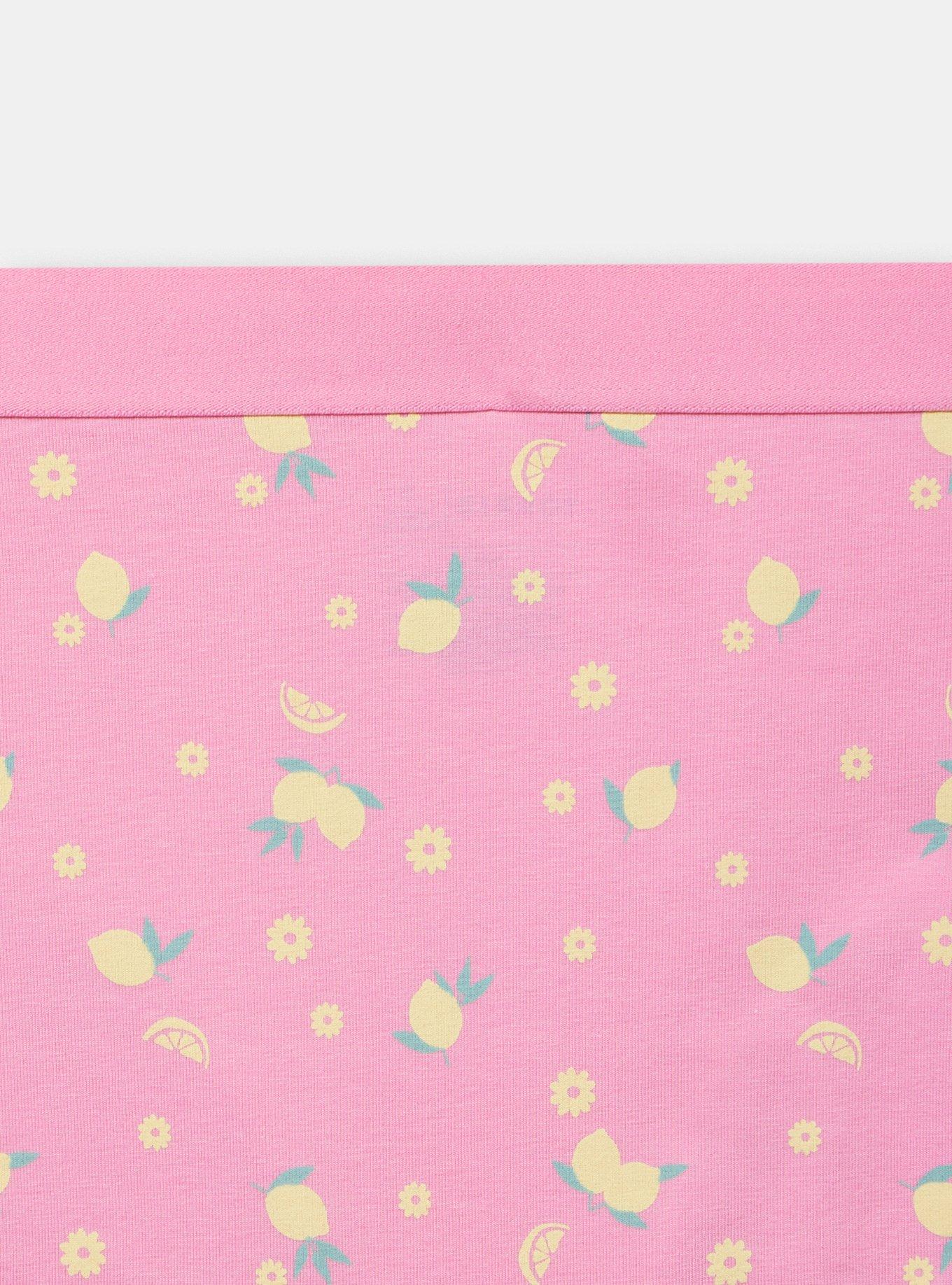 Cotton Mid-Rise Hipster Panty, LEMONS PINK, alternate