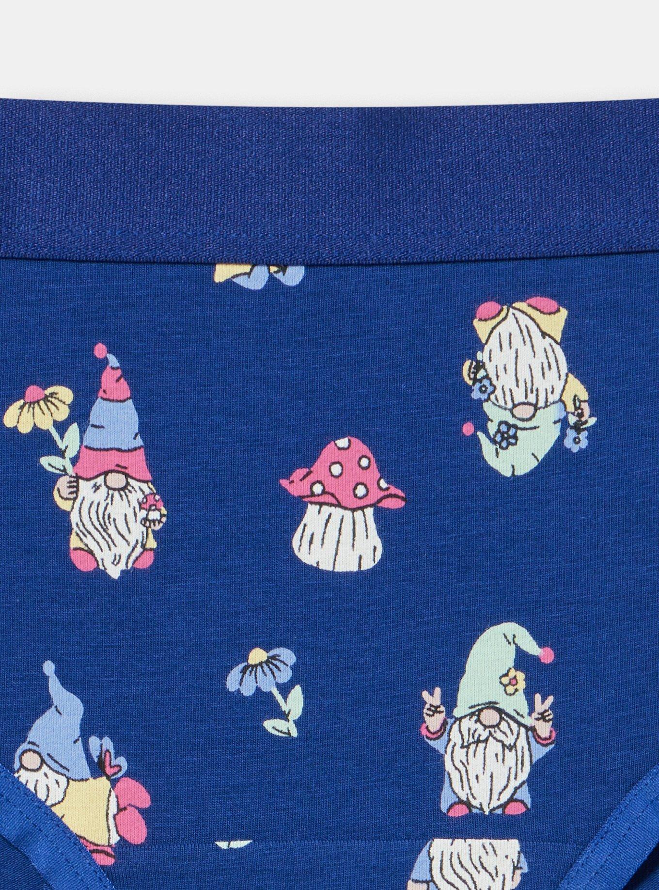 Cotton Mid-Rise Hipster Panty, GNOME WHAT I MEAN, alternate