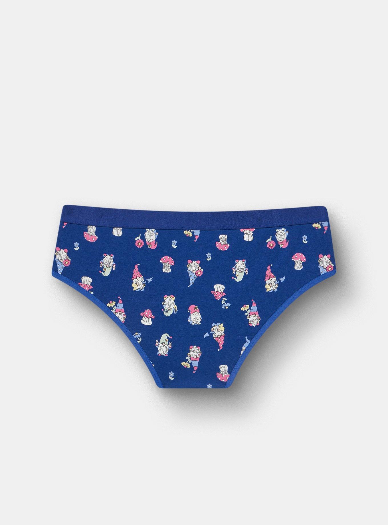 Cotton Mid-Rise Hipster Panty, GNOME WHAT I MEAN, alternate
