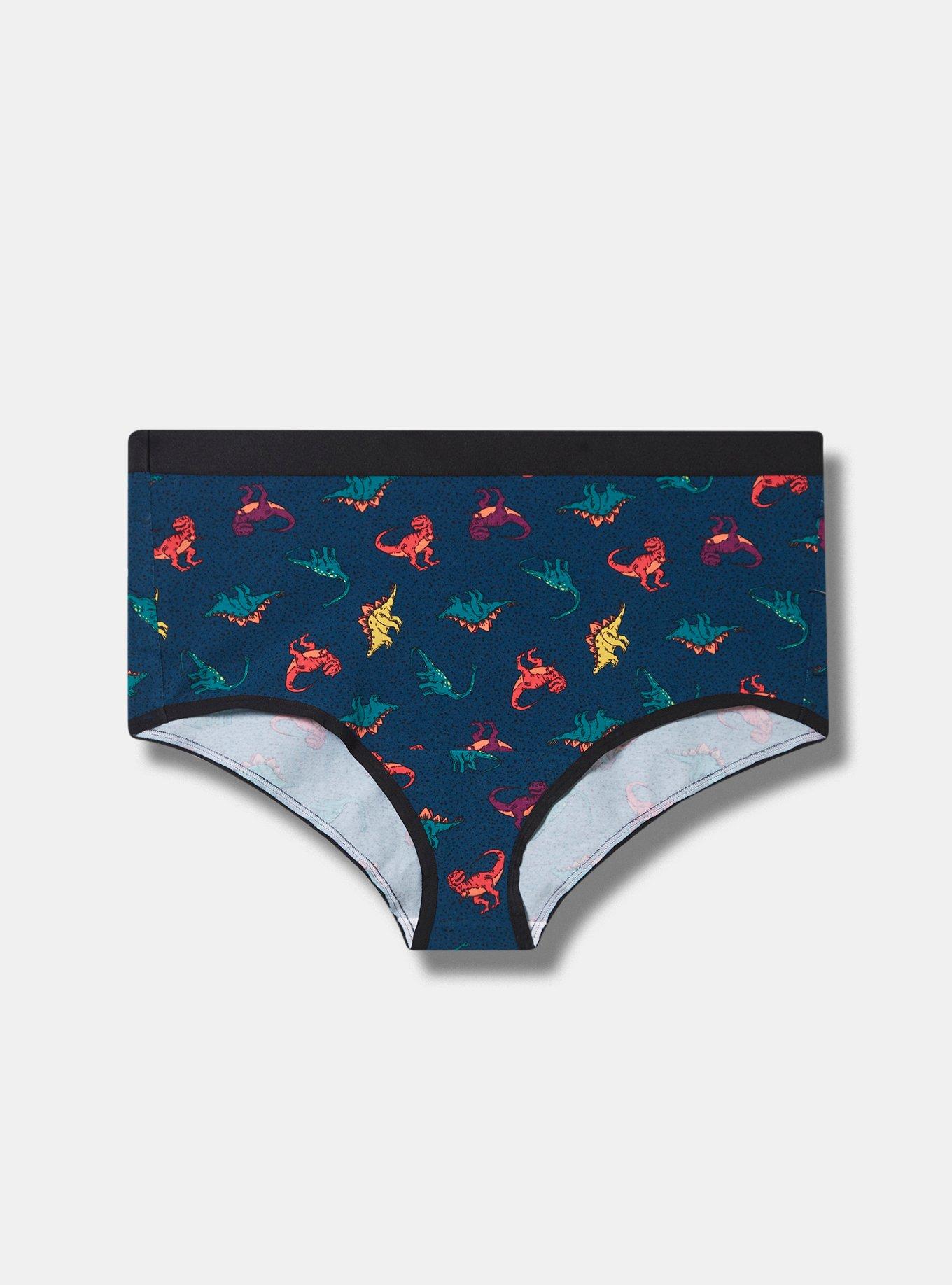 Plus Size - Little Mermaid Cotton Mid Rise Brief Panty - Torrid