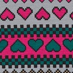 Cotton Mid-Rise Brief Panty, NEW FAIR ISLE RICH BLACK, swatch