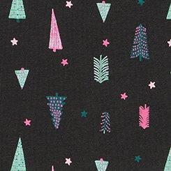 Cotton Mid-Rise Brief Panty, COZY TREES SMALL MULTI, swatch