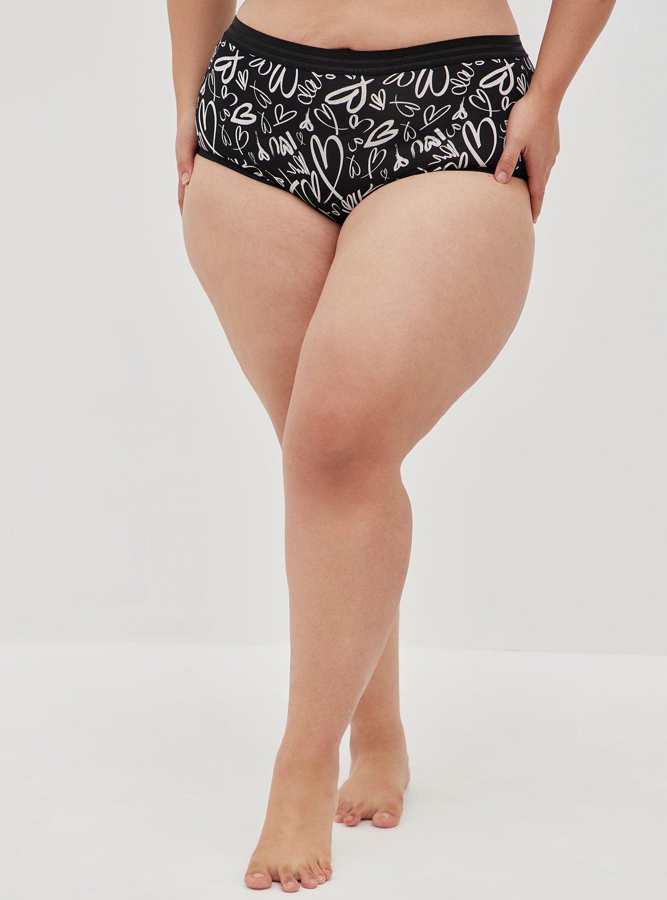 Plus Size - Second Skin Mid-Rise Brief Panty - Torrid