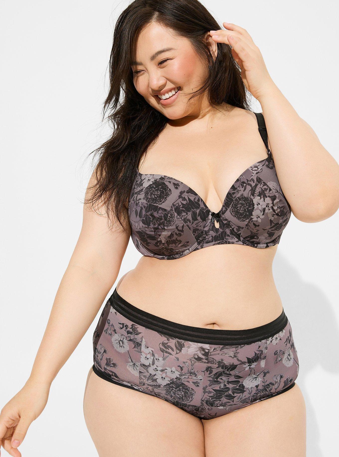 Plus Size - Second Skin Mid-Rise Brief Panty - Torrid