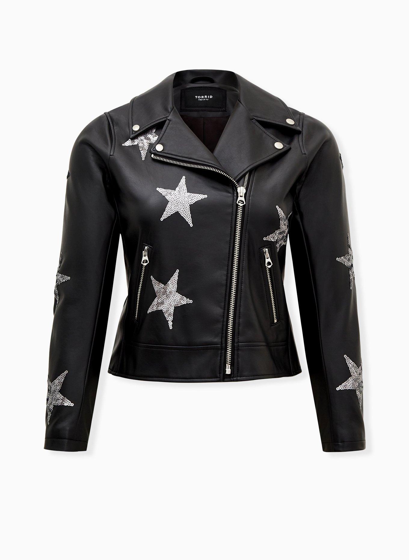 Sequin hot sale motorcycle jacket