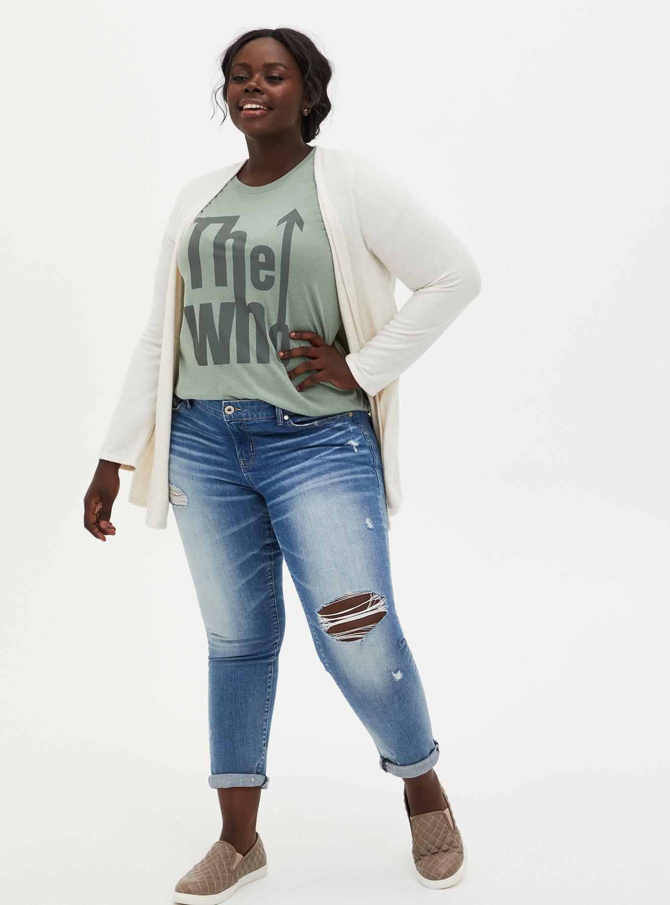 Plus Size The Who Classic Fit Crew Tee - Sage Green , SAGE, alternate