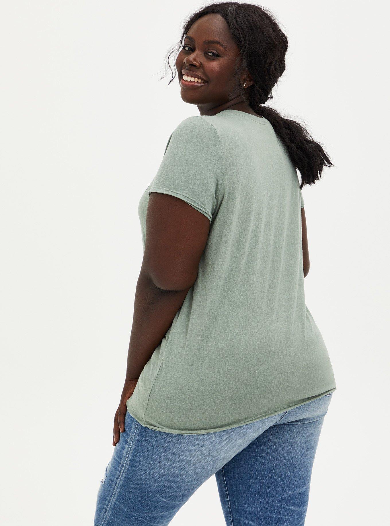 Plus Size The Who Classic Fit Crew Tee - Sage Green , SAGE, alternate