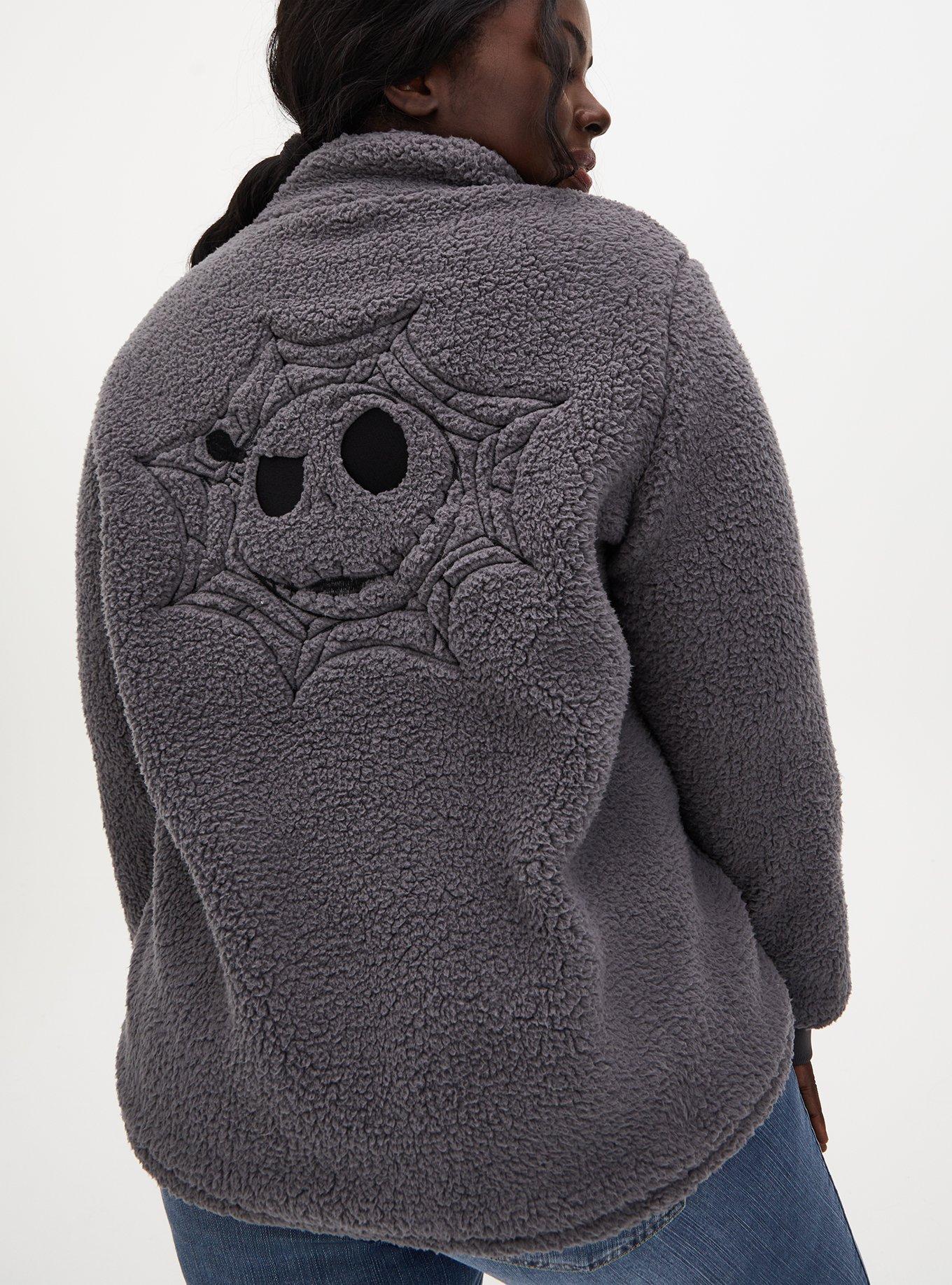 Dark grey 2025 sherpa pullover