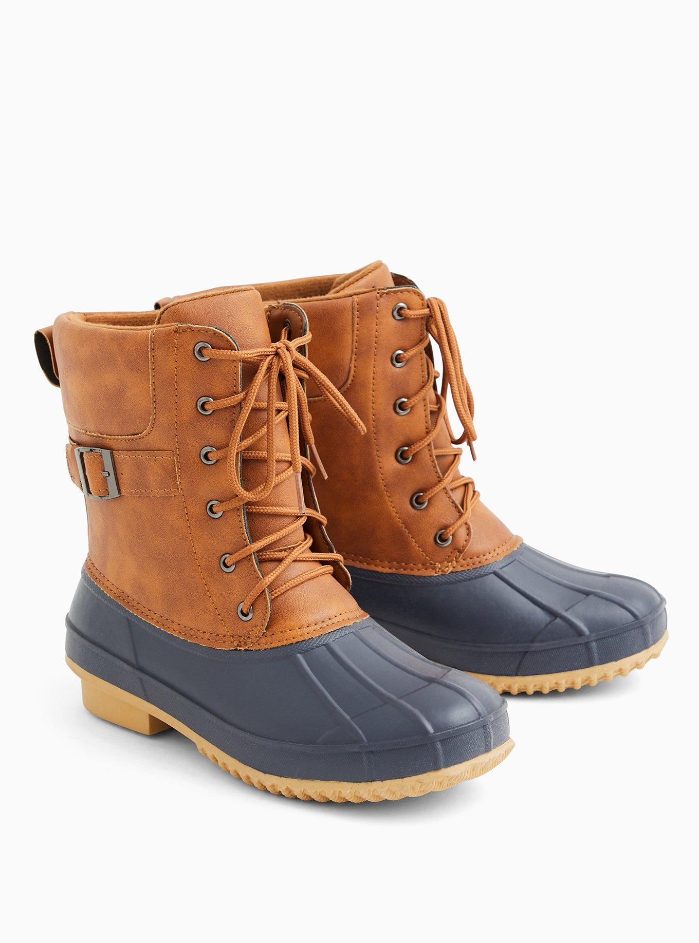 Duck boots for wide feet best sale