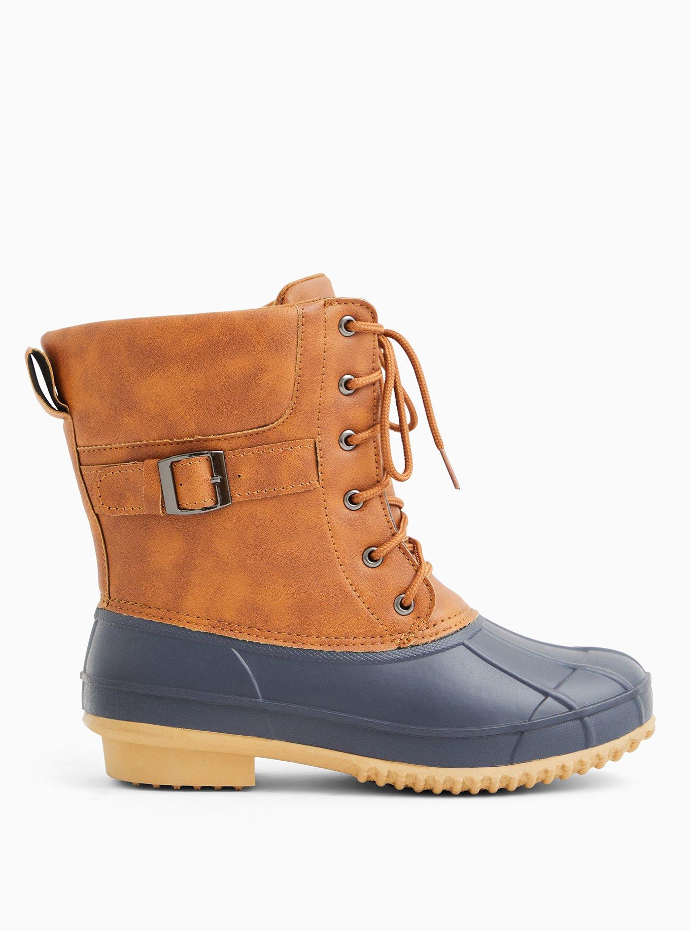 Wide on sale duck boots