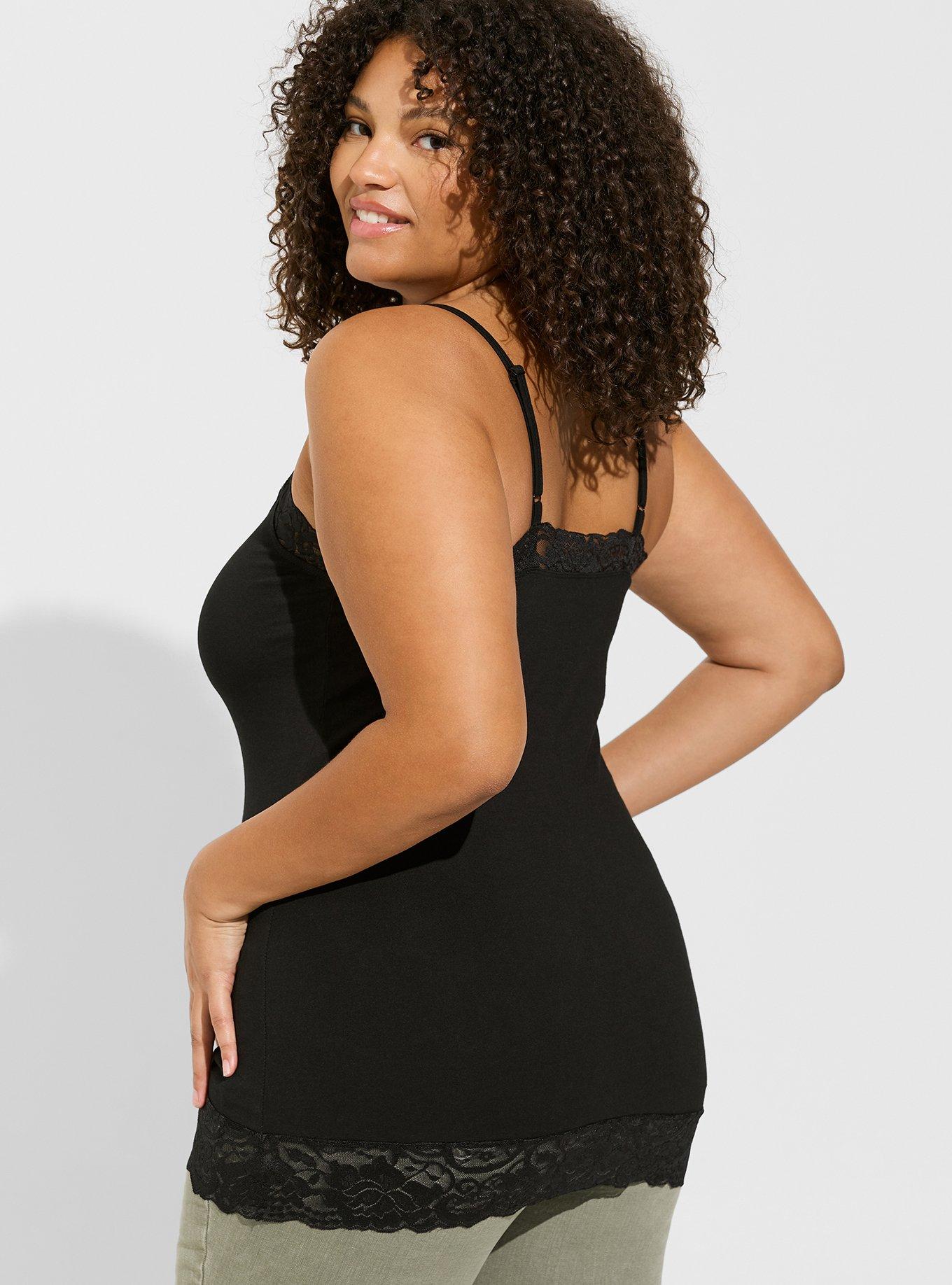 Plus Size - Stretch Lace Cami Bodysuit - Torrid