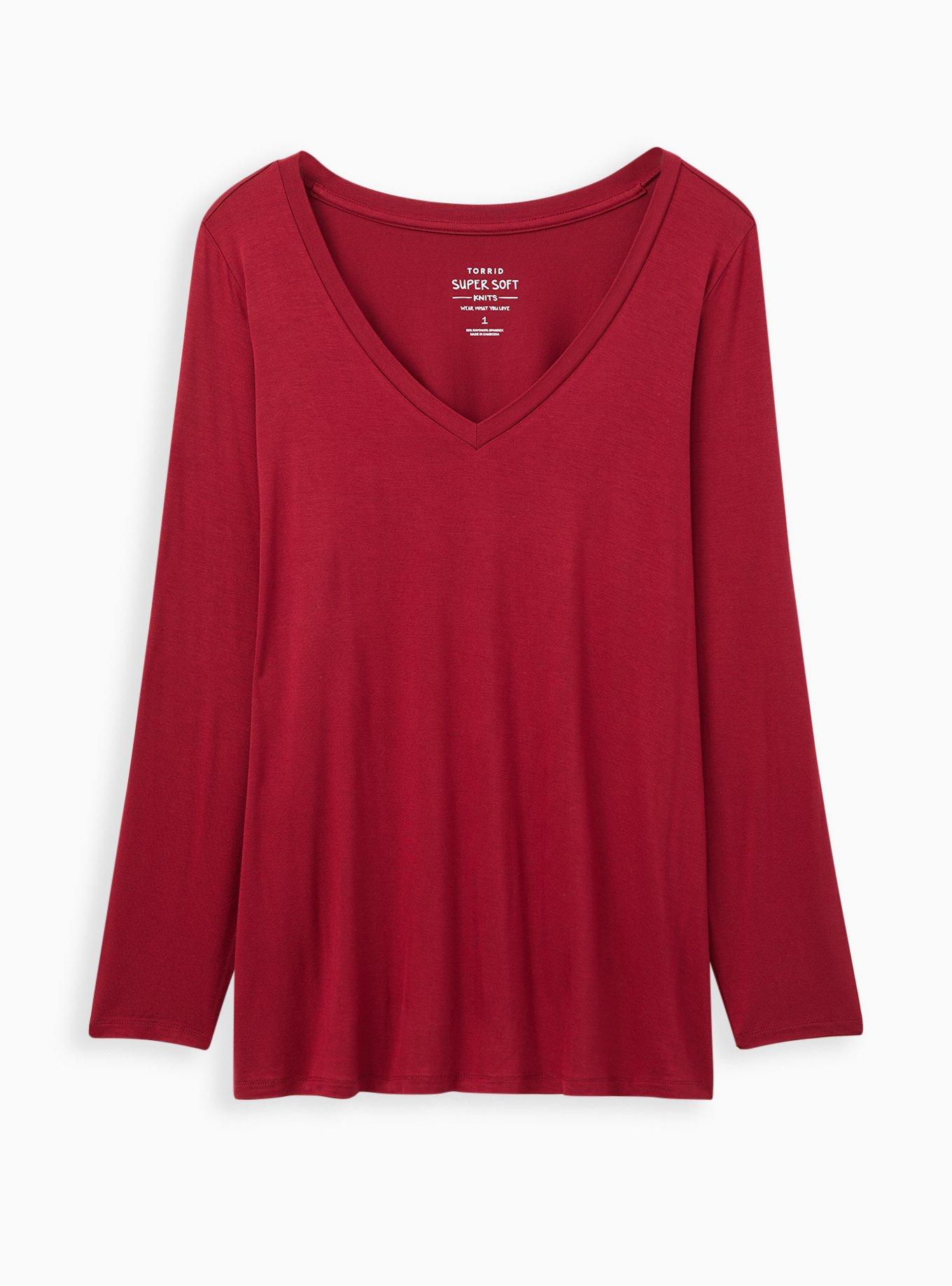 Torrid red hot sale shirt