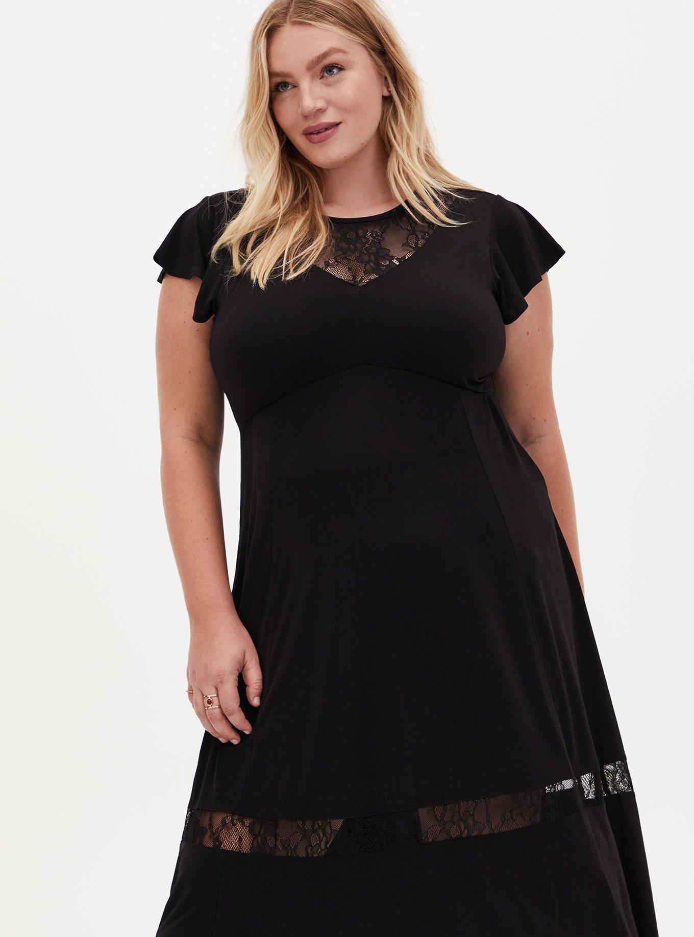 Midi Studio Knit Dress, DEEP BLACK, alternate
