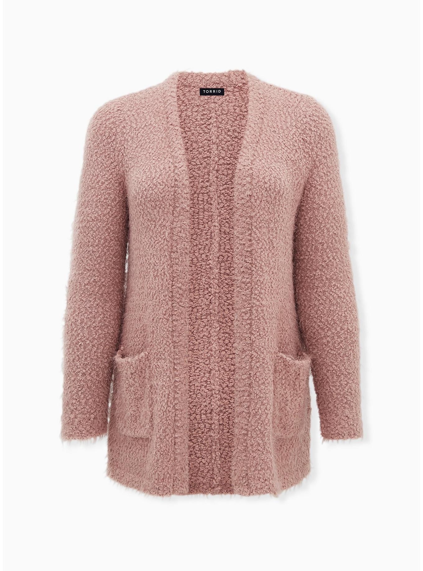 Plus Size - Fuzzy Yarn Cardigan Open Front Sweater - Torrid Plus Size - Fuzzy Yarn Cardigan Open Front Sweater - Torrid