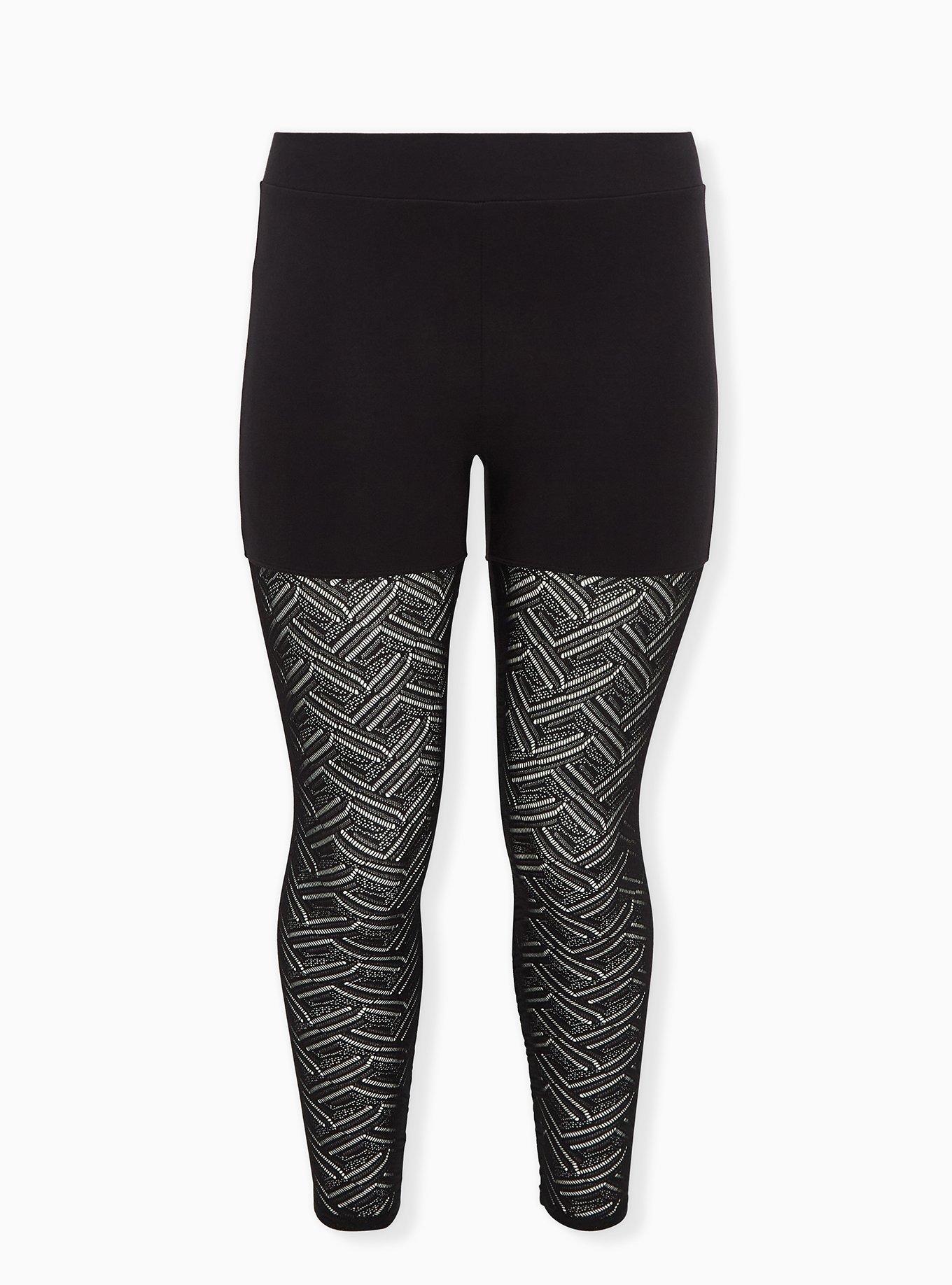 Torrid lace leggings sale