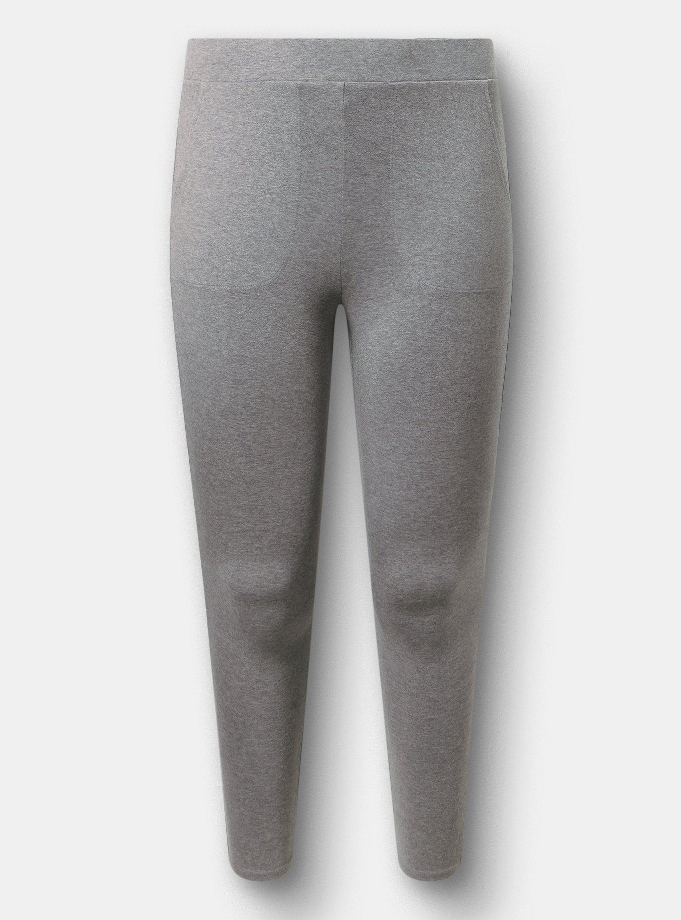 Full-Length Pocket Legging, MEDIUM HEATHER GREY, hi-res