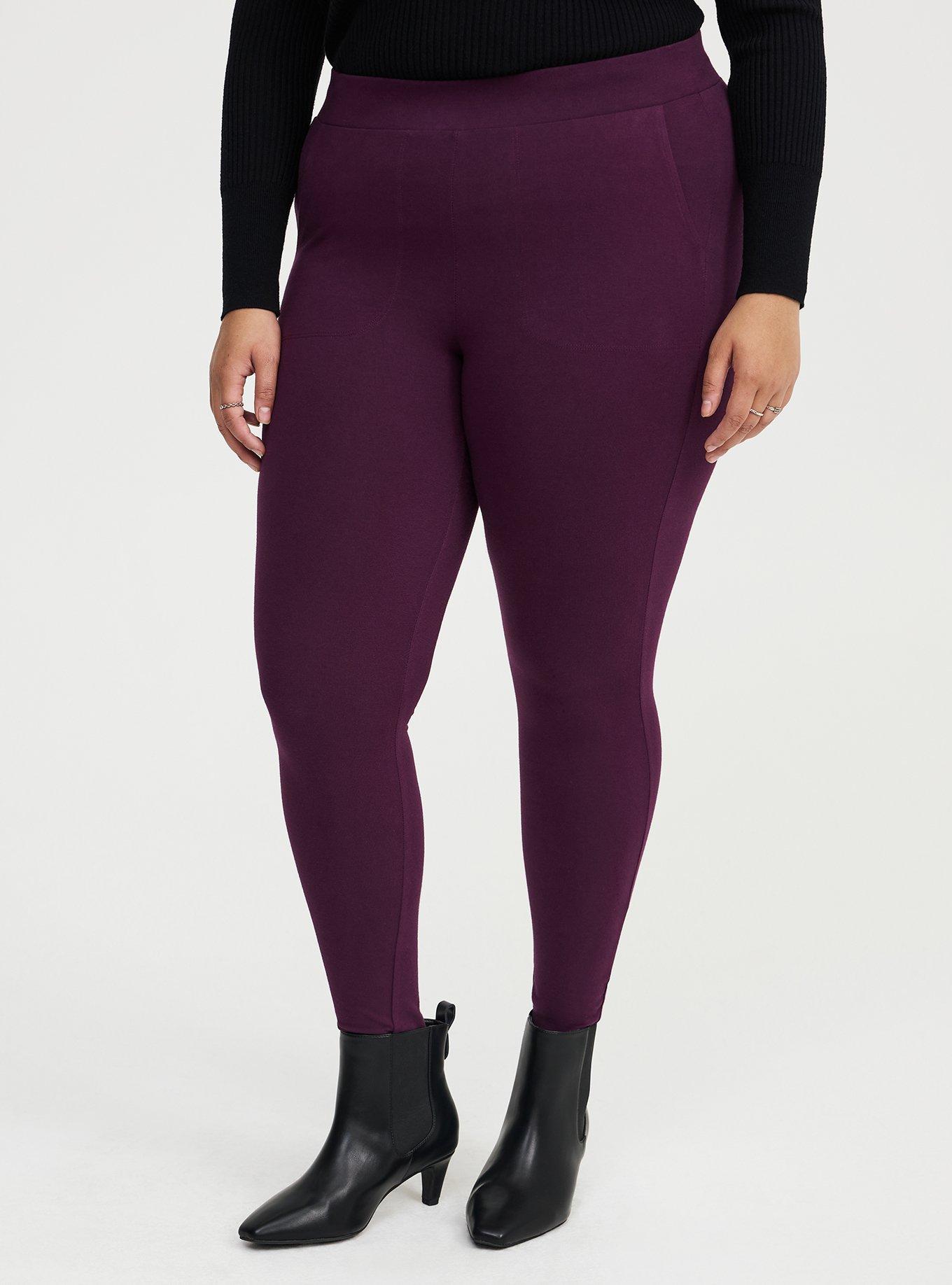 Full-Length Pocket Legging, POTENT PURPLE, alternate