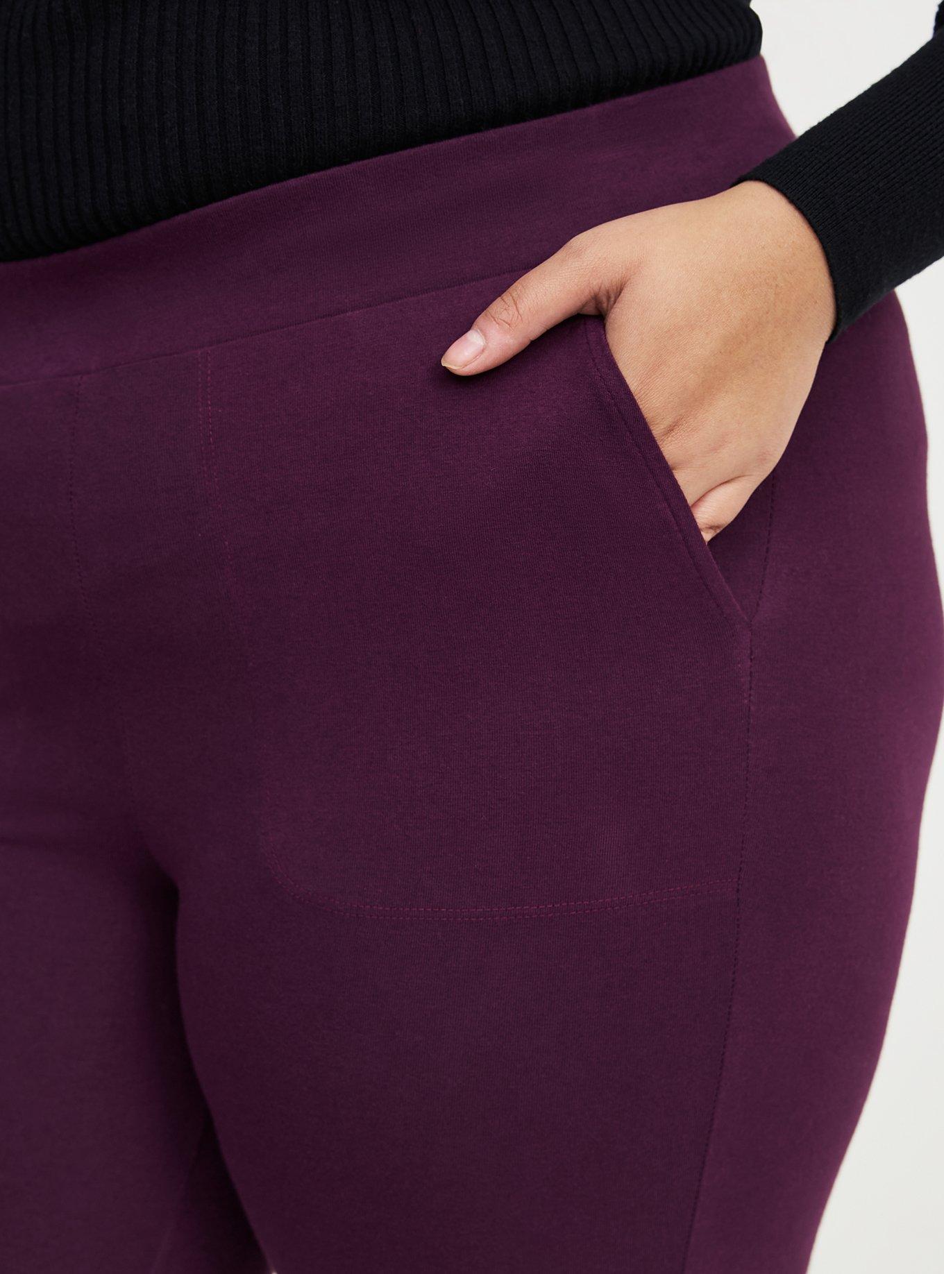 Full-Length Pocket Legging, POTENT PURPLE, alternate