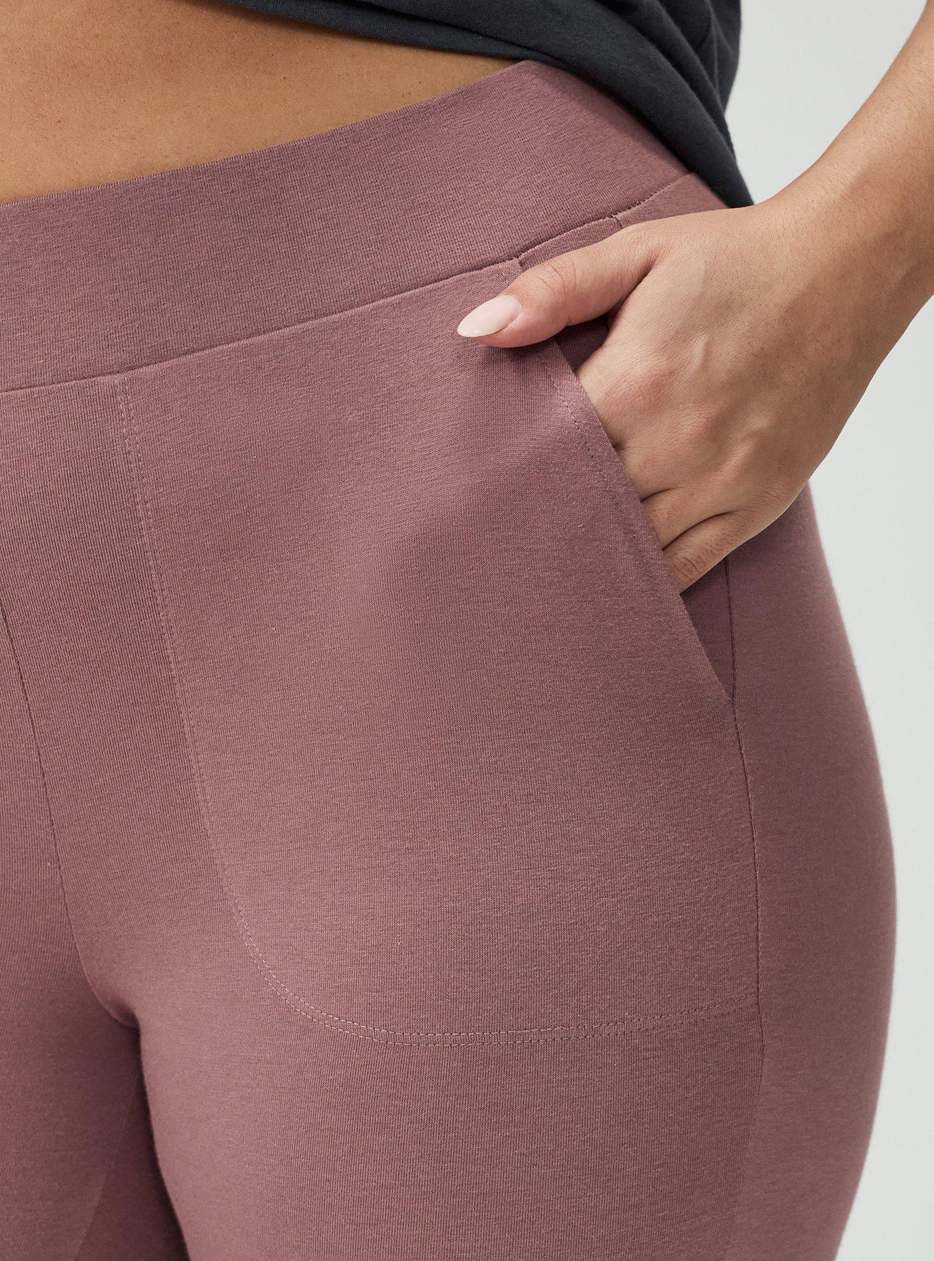 Full-Length Pocket Legging, ROSE TAUPE, alternate