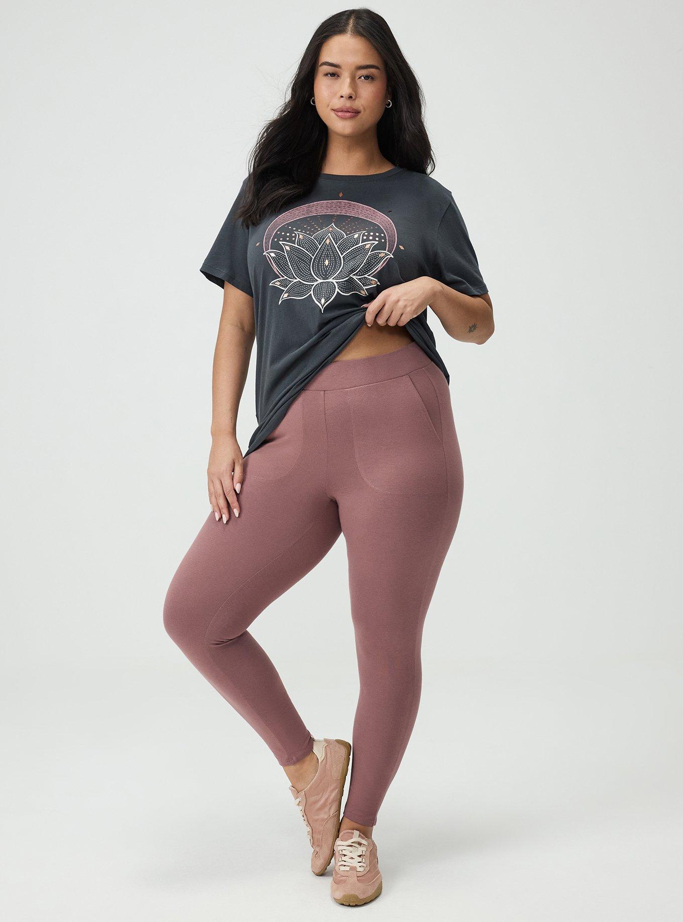Full-Length Pocket Legging, ROSE TAUPE, hi-res