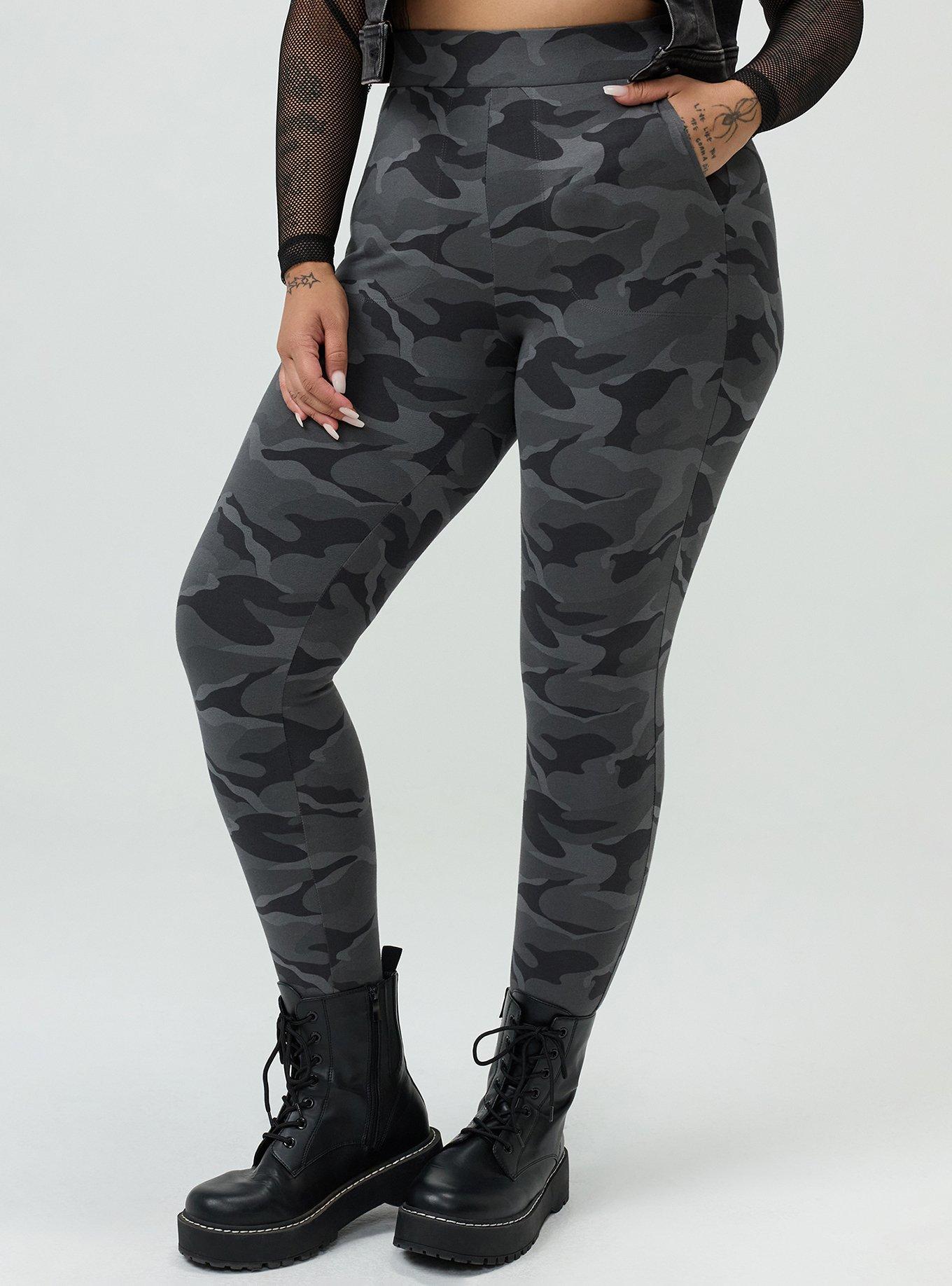 Full-Length Pocket Legging, CAMO CADET BLACK, alternate