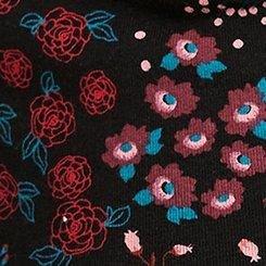 Full-Length Pocket Legging, DITSY PATCH DEEP BLACK, swatch