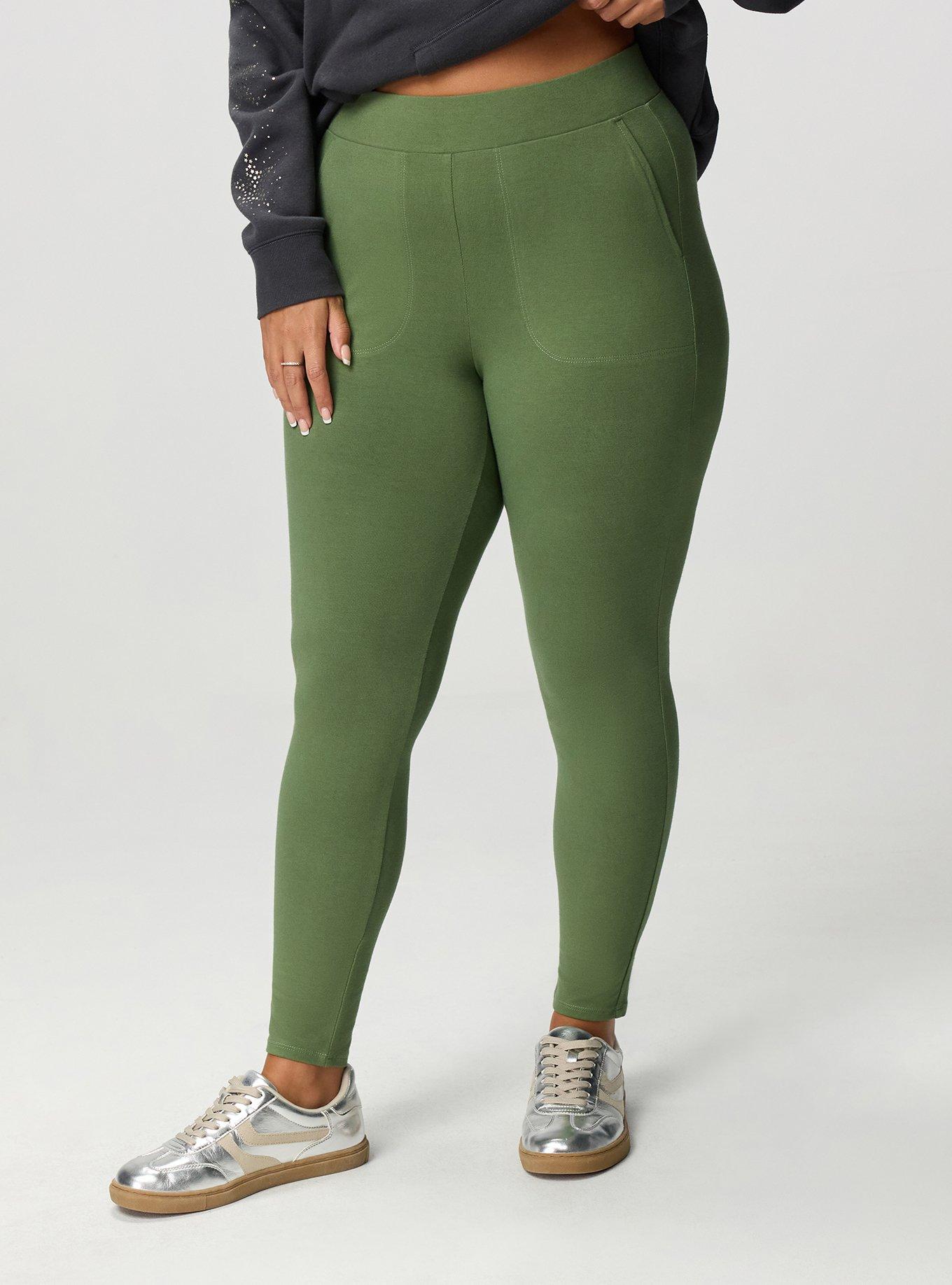 Full-Length Pocket Legging, BRONZE GREEN, alternate
