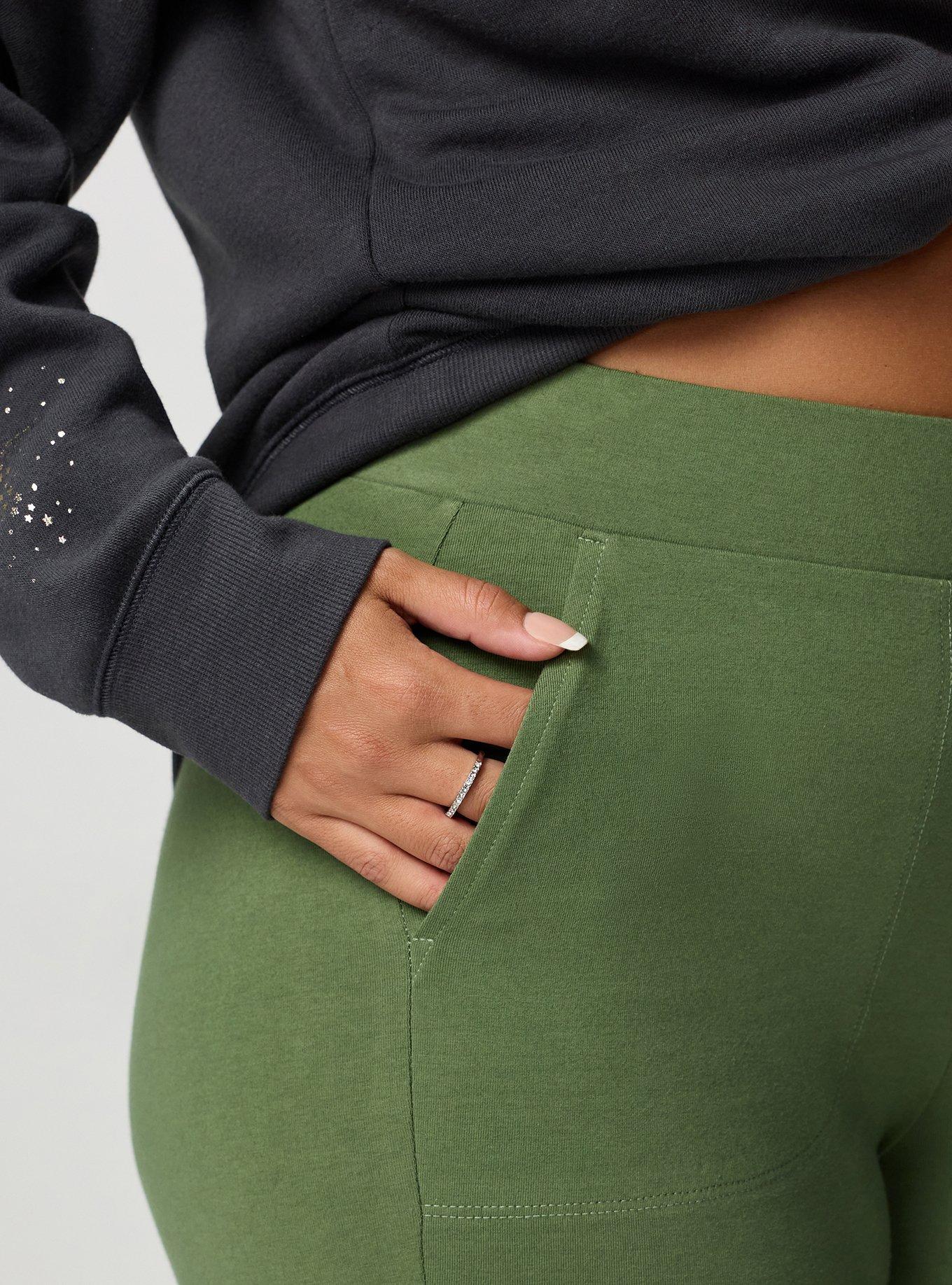 Full-Length Pocket Legging, BRONZE GREEN, alternate