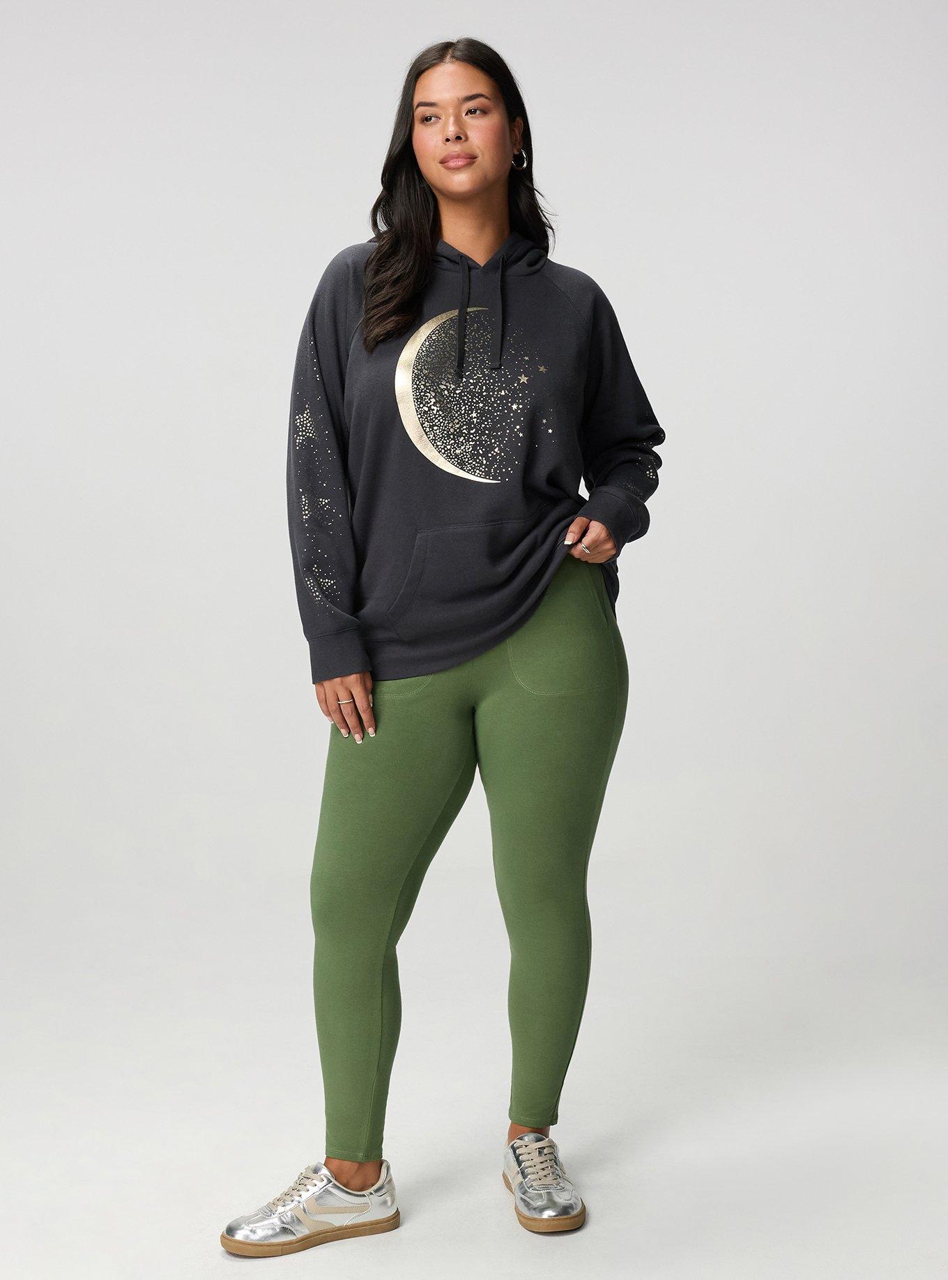 Full-Length Pocket Legging, BRONZE GREEN, hi-res