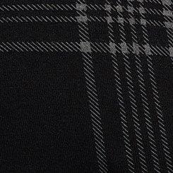 Plus Size Full-Length Pocket Legging, TAMIA PLAID DEEP BLACK, swatch