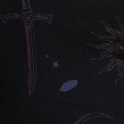 Plus Size Full-Length Pocket Legging, MYSTIC CELESTIAL BLACK, swatch