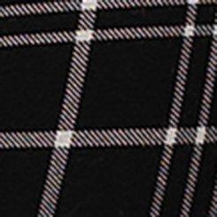Plus Size Full-Length Pocket Legging, MODERN PLAID SMALL BLACK, swatch