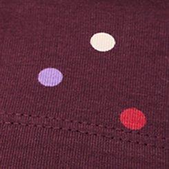 Plus Size Full-Length Pocket Legging, SWEETHEART DOT BURGUNDY, swatch