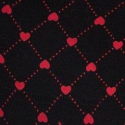 Plus Size Full-Length Pocket Legging, LOTTIE HEARTS RED, swatch