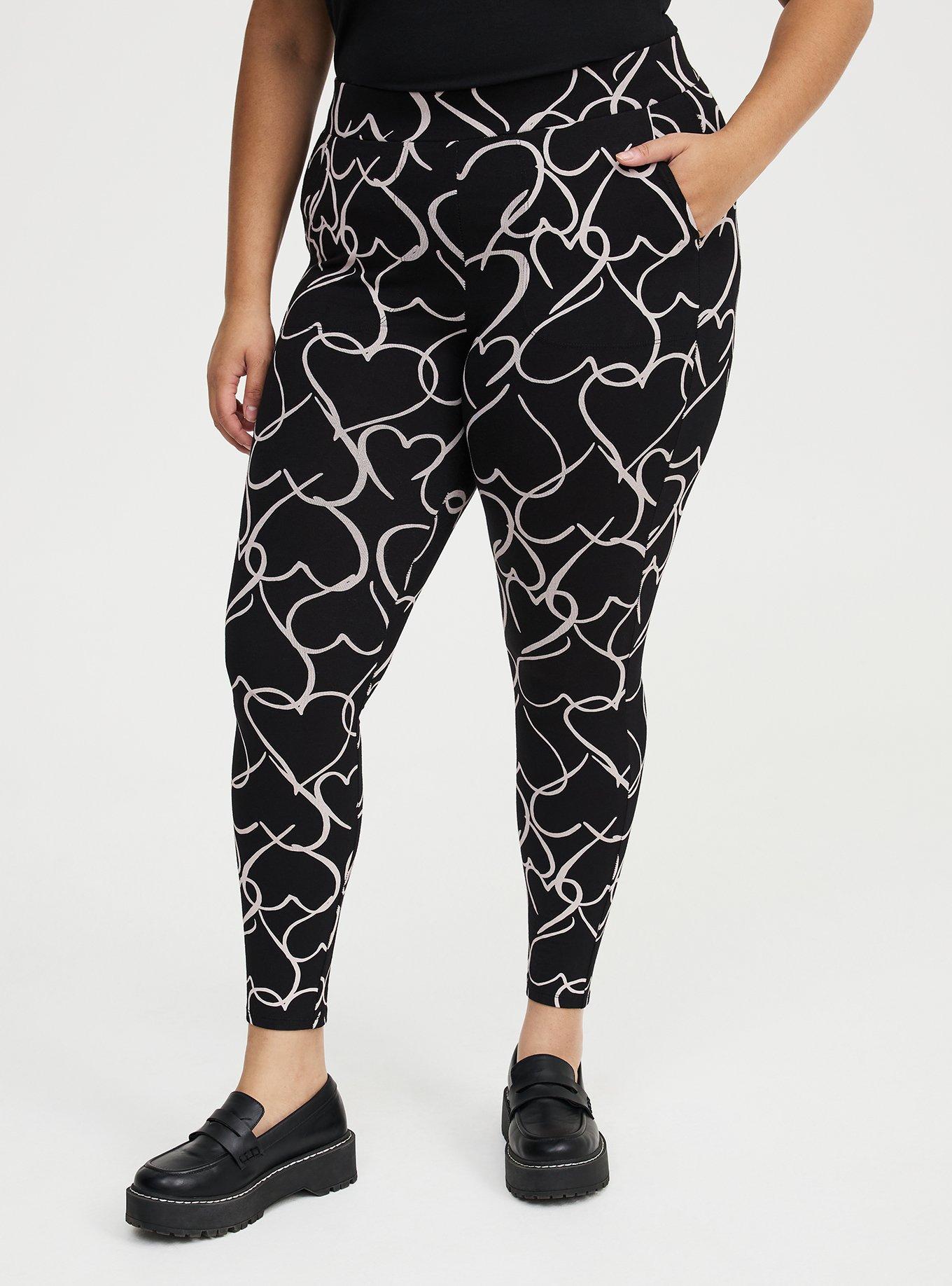 Full-Length Pocket Legging, FELIX HEART BLACK, alternate